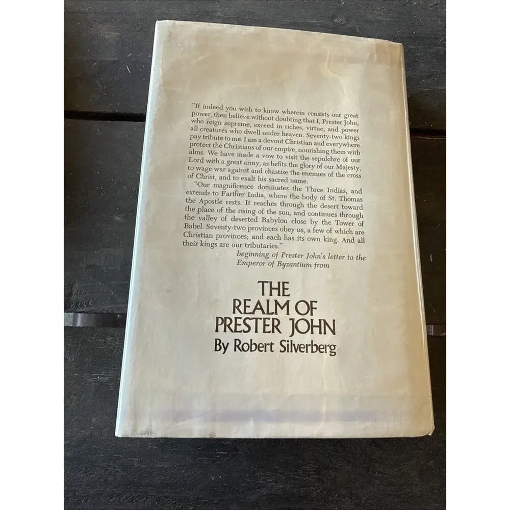 The Realm Of Prester John By Robert Sillverberg First Edition